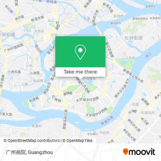 广州画院 map