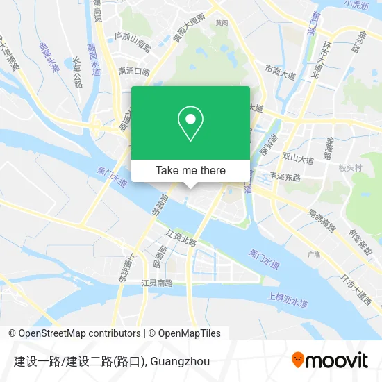 建设一路/建设二路(路口) map