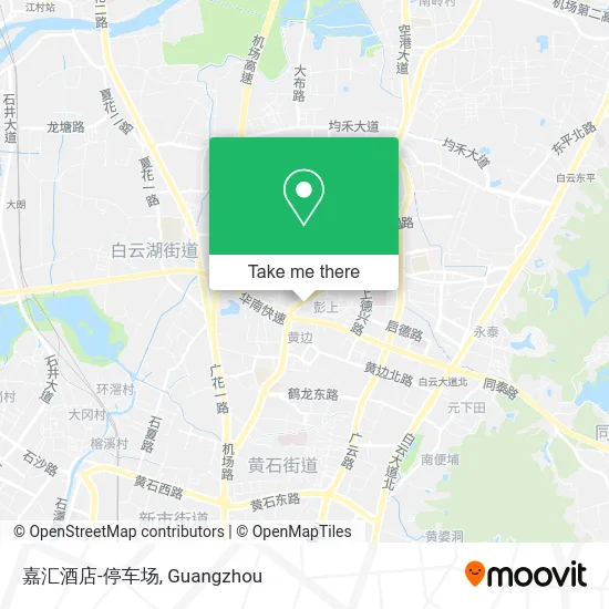 嘉汇酒店-停车场 map