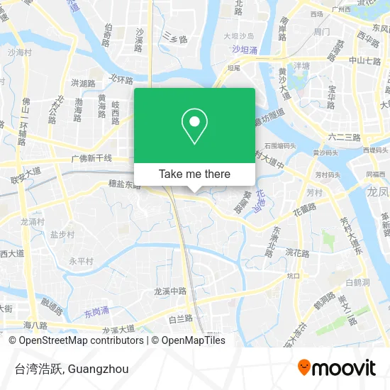 台湾浩跃 map