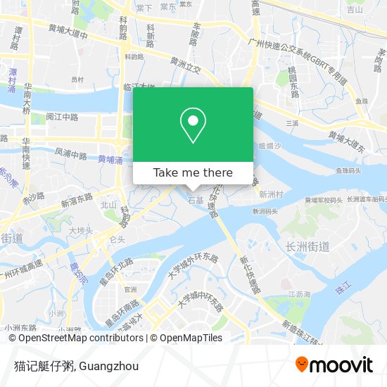 猫记艇仔粥 map