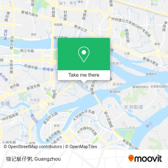 猫记艇仔粥 map