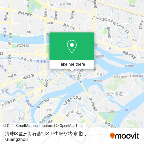 海珠区琶洲街石基社区卫生服务站-东北门 map