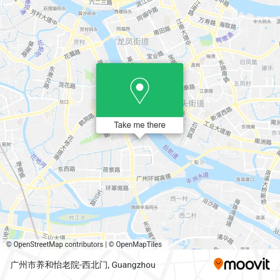 广州市养和怡老院-西北门 map