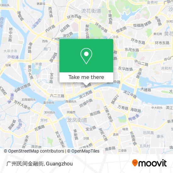 广州民间金融街 map