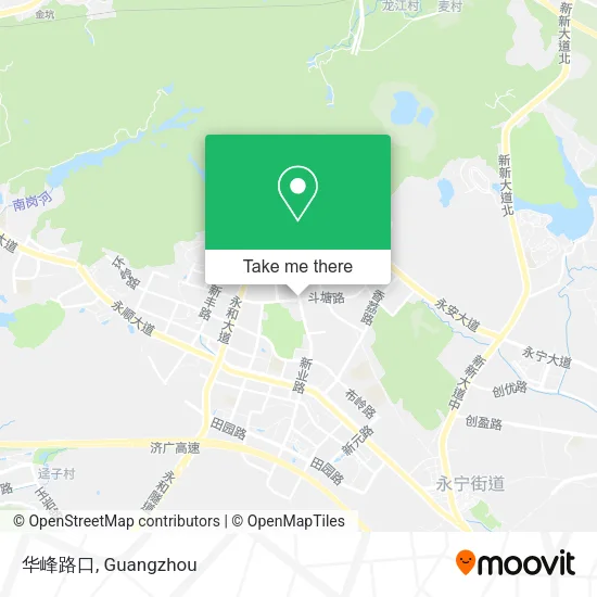 华峰路口 map