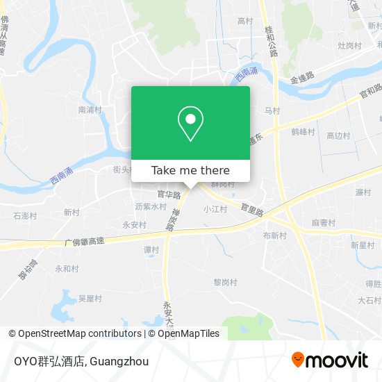 OYO群弘酒店 map