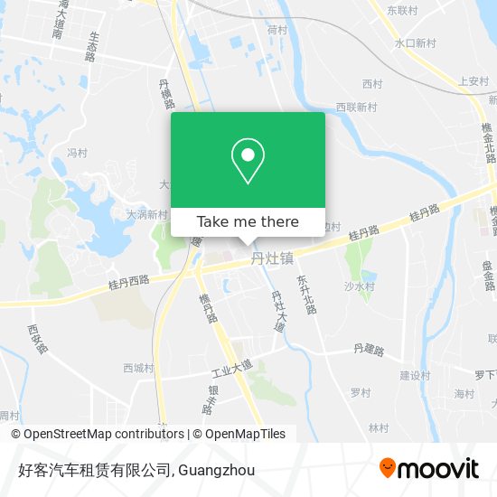好客汽车租赁有限公司 map