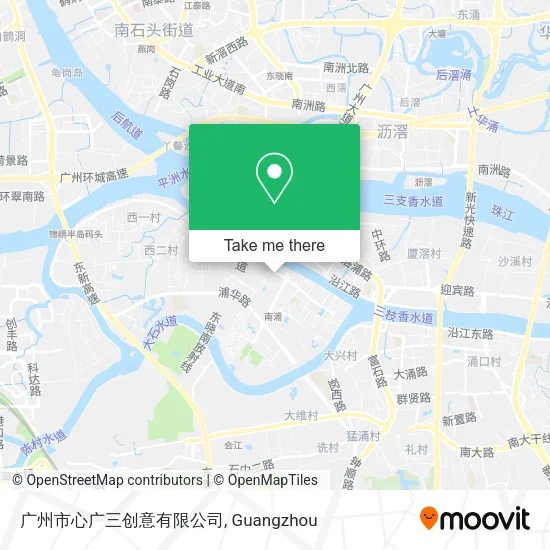 广州市心广三创意有限公司 map