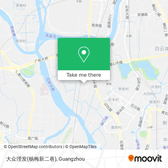 大众理发(杨梅新二巷) map
