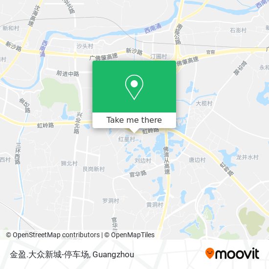 金盈.大众新城-停车场 map