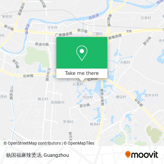 杨国福麻辣烫汤 map