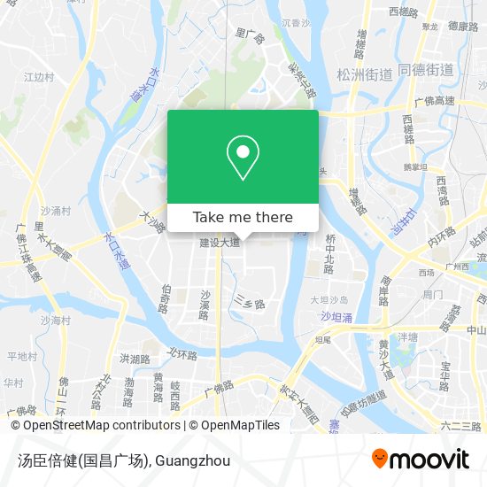 汤臣倍健(国昌广场) map