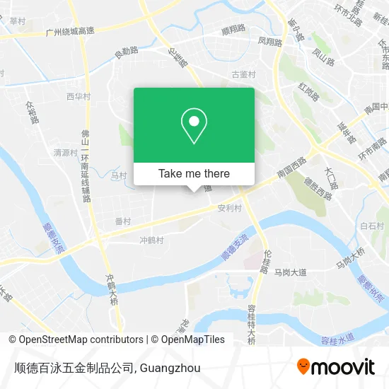 顺德百泳五金制品公司 map