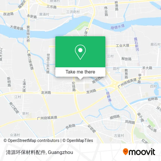 清源环保材料配件 map