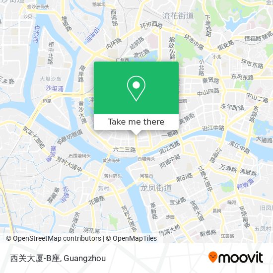 西关大厦-B座 map