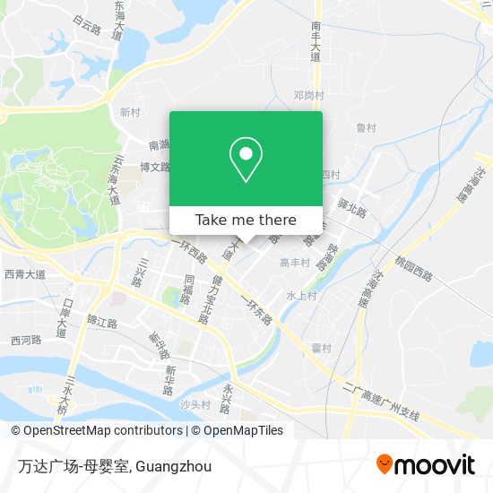 万达广场-母婴室 map