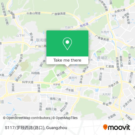 S117/罗颐西路(路口) map