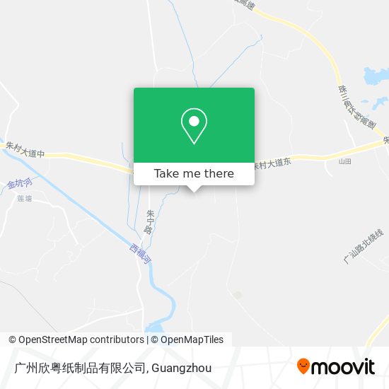 广州欣粤纸制品有限公司 map