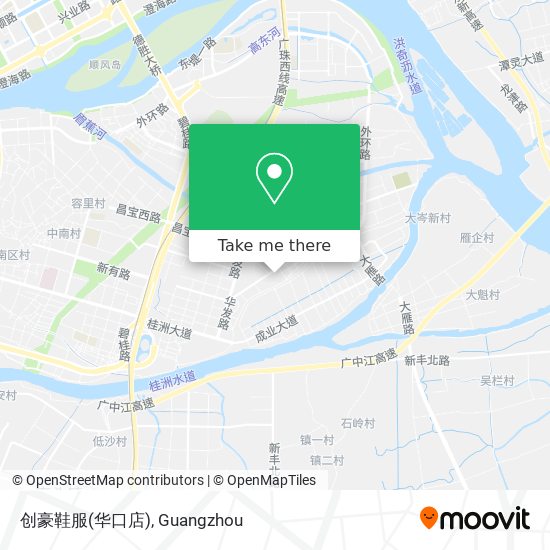 创豪鞋服(华口店) map