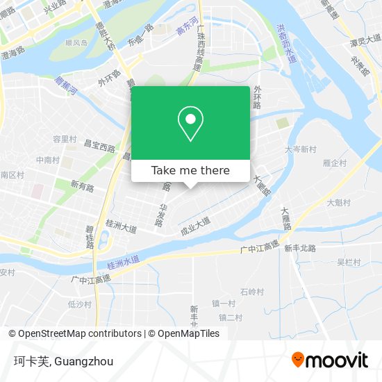 珂卡芙 map