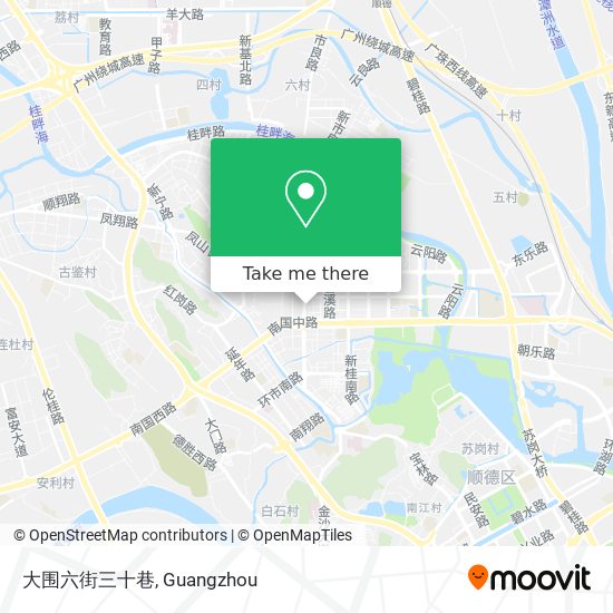 大围六街三十巷 map