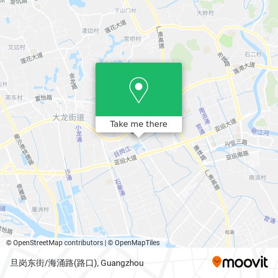 旦岗东街/海涌路(路口) map