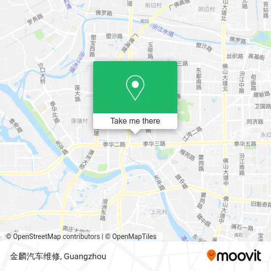 金麟汽车维修 map