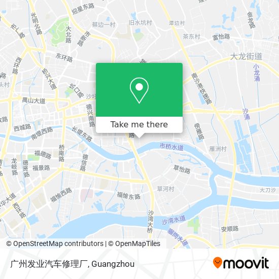 广州发业汽车修理厂 map