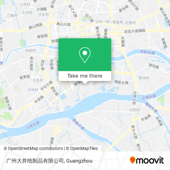 广州大井纸制品有限公司 map