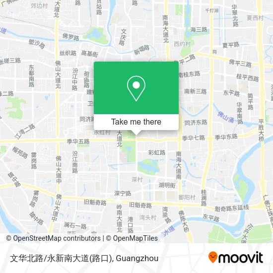 文华北路/永新南大道(路口) map
