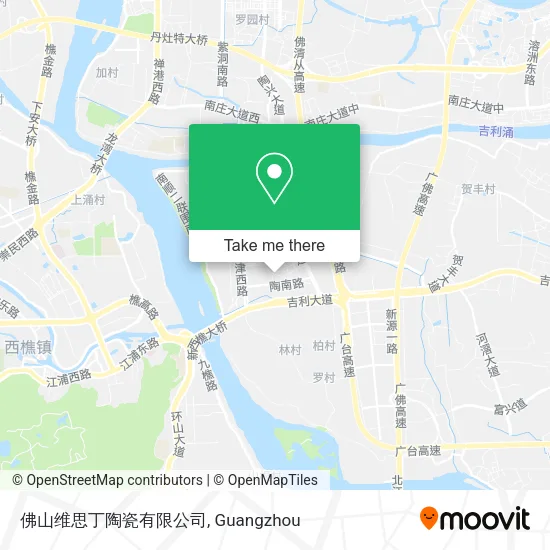 佛山维思丁陶瓷有限公司 map