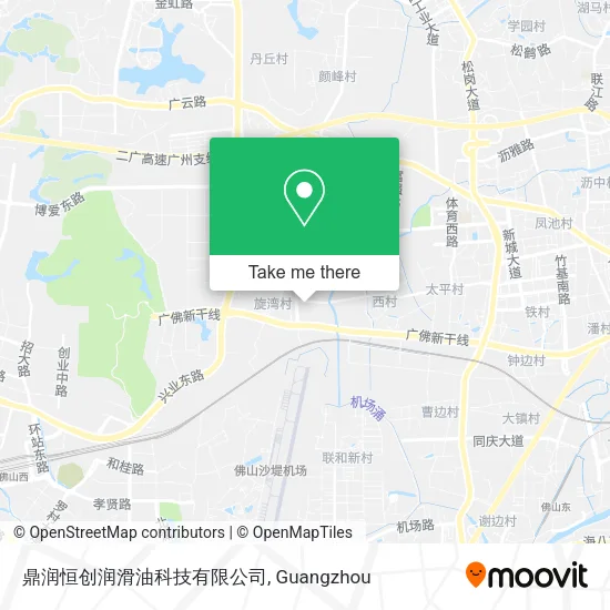 鼎润恒创润滑油科技有限公司 map