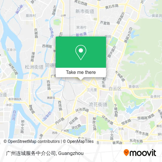 广州连城服务中介公司 map
