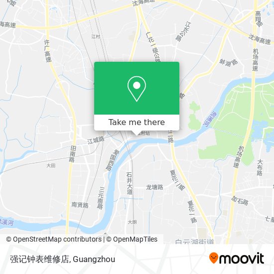 强记钟表维修店 map