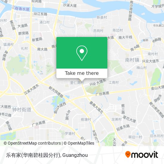 乐有家(华南碧桂园分行) map