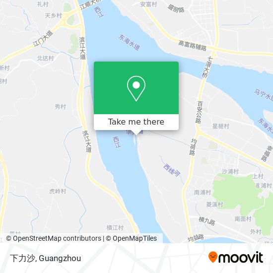 下力沙 map