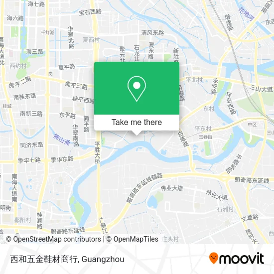 西和五金鞋材商行 map