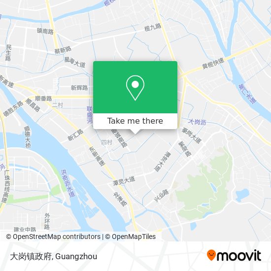 大岗镇政府 map