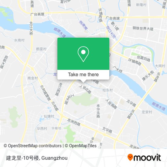 建龙里-10号楼 map