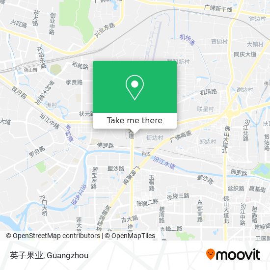英子果业 map