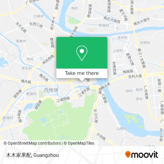 木木家果配 map