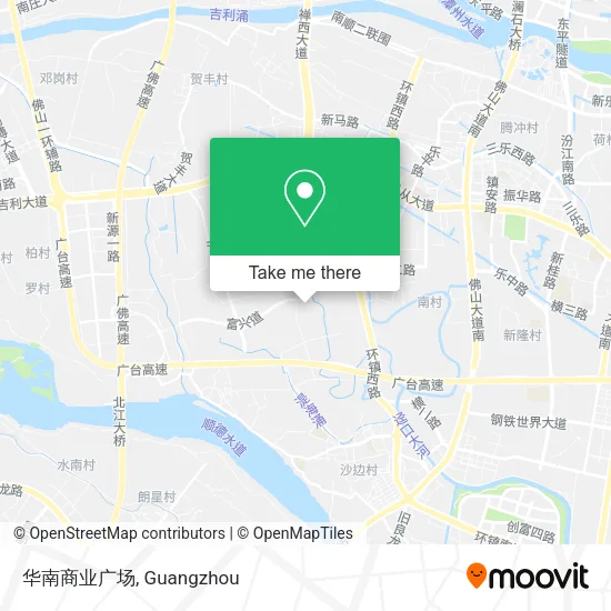 华南商业广场 map