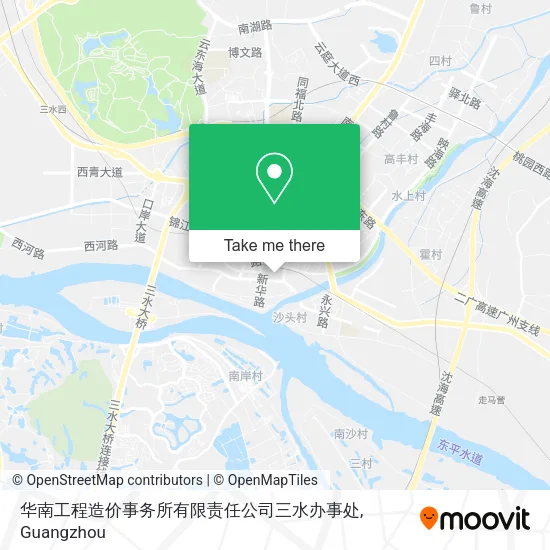 华南工程造价事务所有限责任公司三水办事处 map