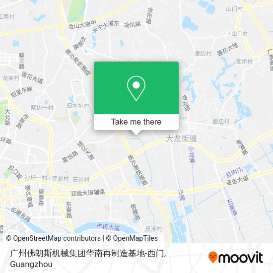 广州佛朗斯机械集团华南再制造基地-西门 map