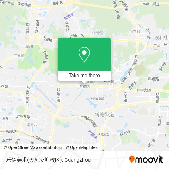 乐儒美术(天河凌塘校区) map