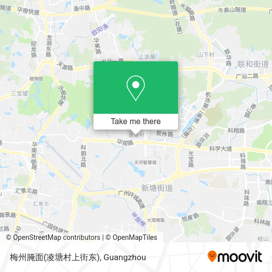 梅州腌面(凌塘村上街东) map