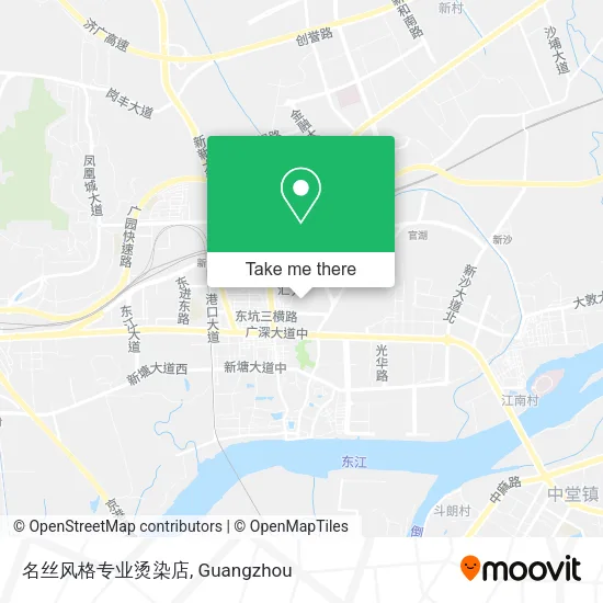 名丝风格专业烫染店 map
