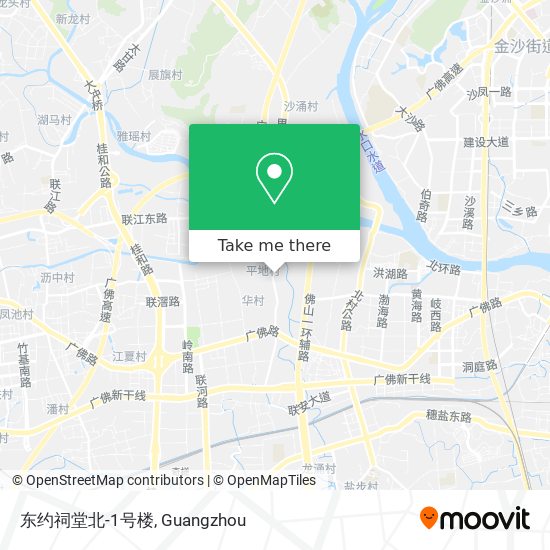 东约祠堂北-1号楼 map