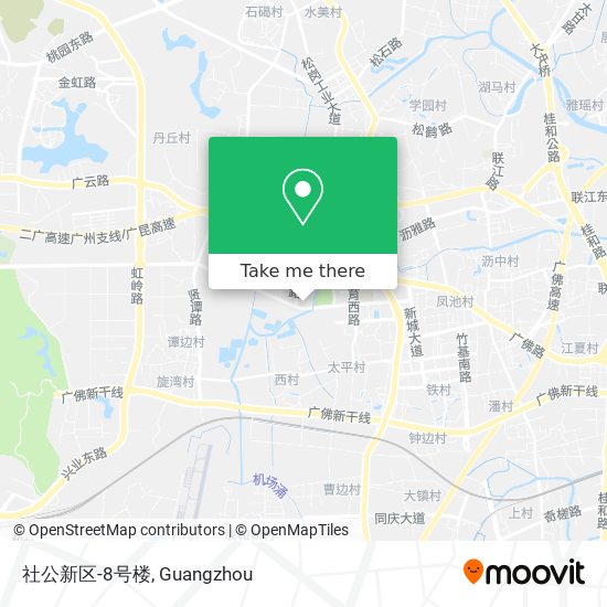社公新区-8号楼 map